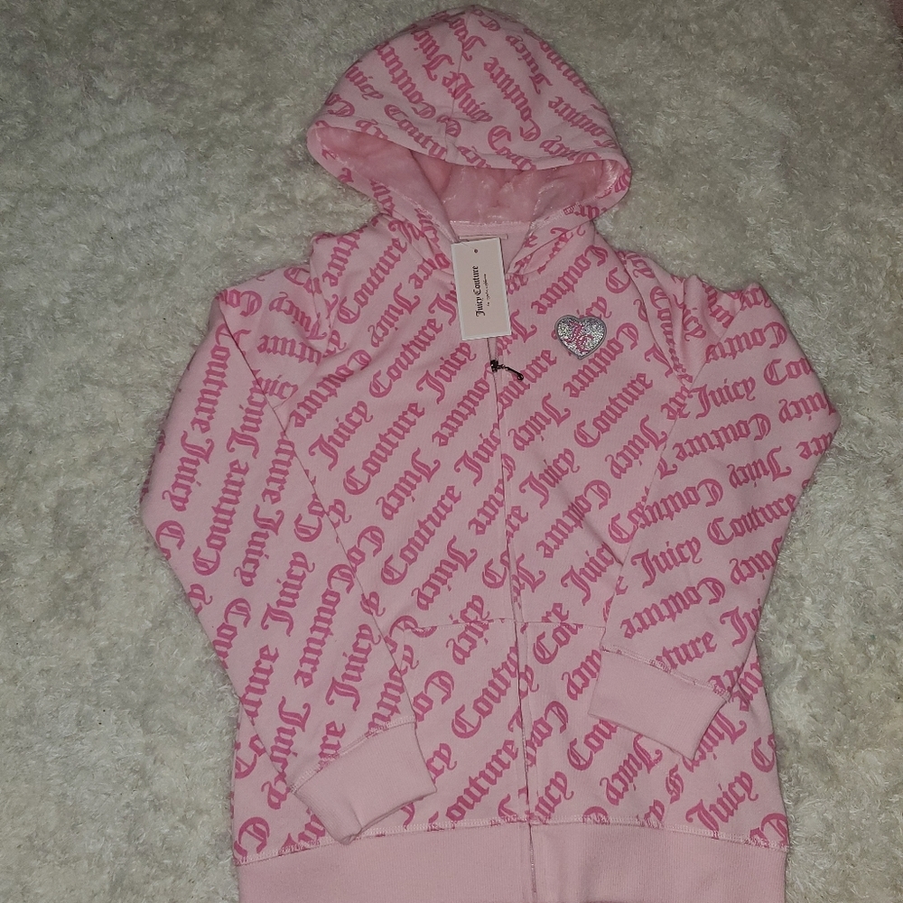 Pink Hooded Sweatshirt